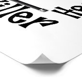 Love Killer Heels Girly Shoe Graphic Poster (Hoek)