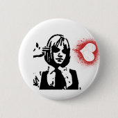 Love Kills Ronde Button 5,7 Cm (Voorkant)