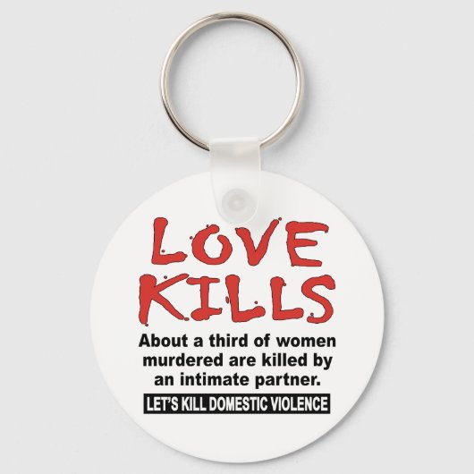 Love Kills Sleutelhanger (Voorkant)