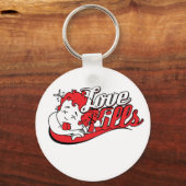 Love Kills Sleutelhanger (Voorkant)