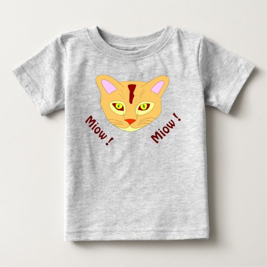 Love Kind Child Cat Design T-Shirt (Voorkant)