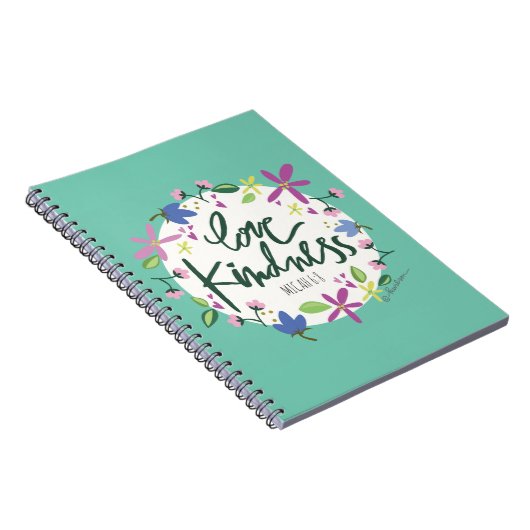 Love Kindness Spiral notebook Notitieboek (Rechterzijde)