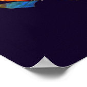 Love Kissing Koi fish Wedding Posters horizontal (Hoek)