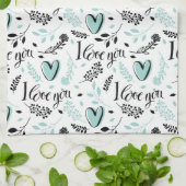 Love Kitchen Towels Theedoek (Gevouwen)