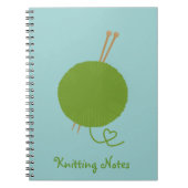 Love Knitting Notes Notitieboek (Voorkant)