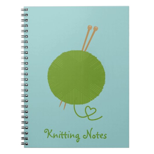 Love Knitting Notes Notitieboek (Voorkant)