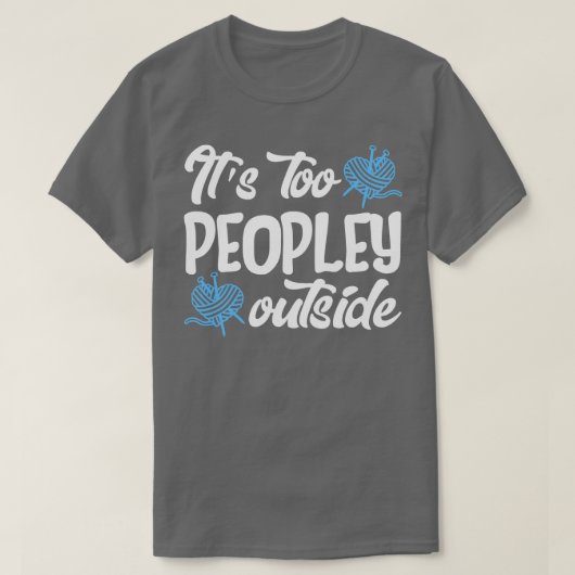 Love Knitting T-shirt (Design voorkant)