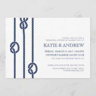 Love Knot Invitation Kaart