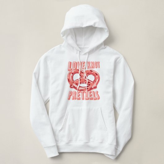 Love Knot Pretzel Hoodie (Design voorkant)