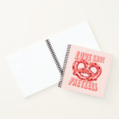 Love Knot Pretzel Notitieboek (Binnen)
