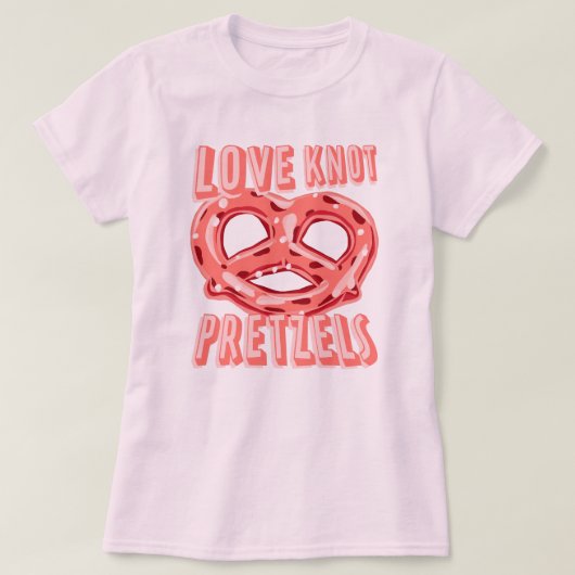 Love Knot Pretzel T-shirt (Design voorkant)