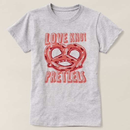 Love Knot Pretzel T-shirt (Design voorkant)
