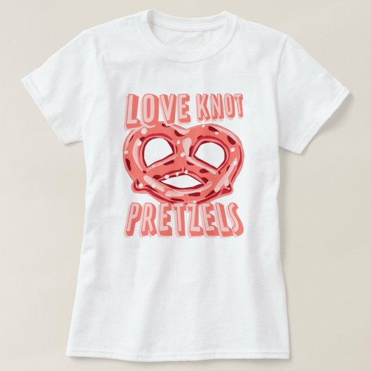 Love Knot Pretzel T-shirt (Design voorkant)