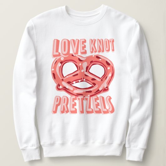 Love Knot Pretzel Trui (Design voorkant)