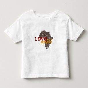 Love Knows No Borders - Africa Adoption Gepersonal Kinder Shirts
