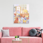 Love knows no bounds canvas afdruk (Insitu (Woonkamer))