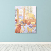 Love knows no bounds canvas afdruk (Insitu (Houten vloer))