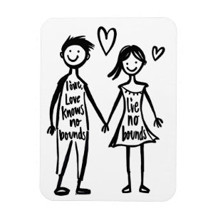 Love knows no bounds magneet