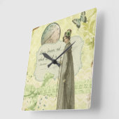 Love Knows no Time Vierkante Klok (Hoek)