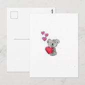 Love Koala Beer Briefkaart (Voorkant / Achterkant)