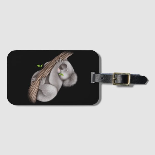 Love Koala Beren Bagagelabel (Voorkant (horizontaal))