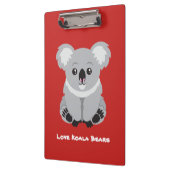 Love Koala Beren Klembord (Links)