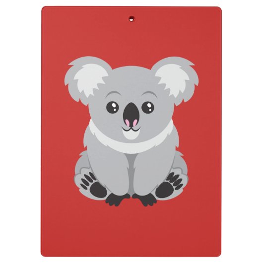 Love Koala Beren Klembord (Achterkant)