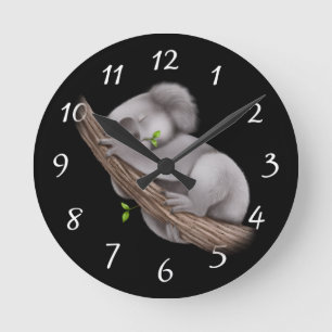 Love Koala Beren Ronde Klok