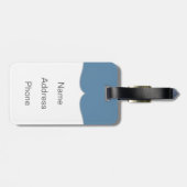 Love komt bij Miss Lucas Bagagelabel (Achterkant horizontaal)