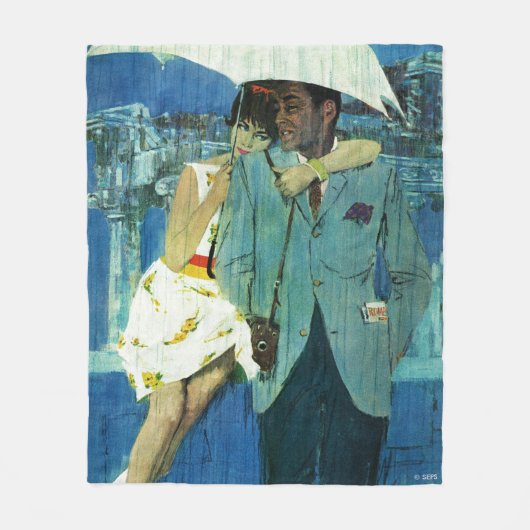 Love komt bij Miss Lucas Fleece Deken (Voorkant)