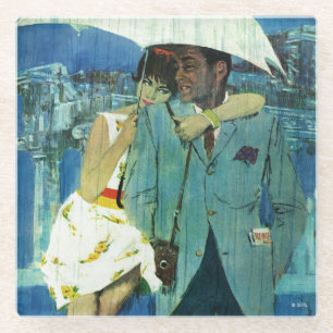 Love komt bij Miss Lucas Glazen Onderzetter