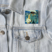 Love komt bij Miss Lucas Vierkante Button 5,1 Cm (In situ)