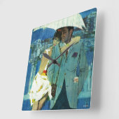 Love komt bij Miss Lucas Vierkante Klok (Hoek)