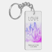 *~* "LOVE" Kristallen Evenementen Bruiloften SWAG Sleutelhanger (Voorkant Links)