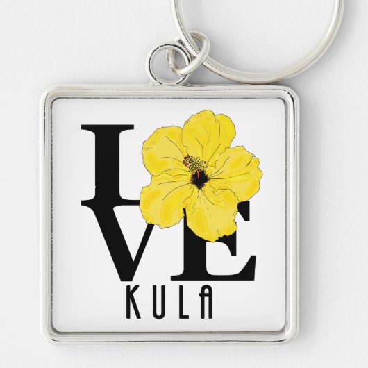 LOVE Kula Hawaï Sleutelhanger (Voorkant)
