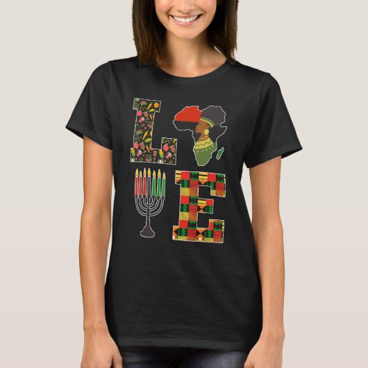 Love Kwanzaa T-shirt (Voorkant)