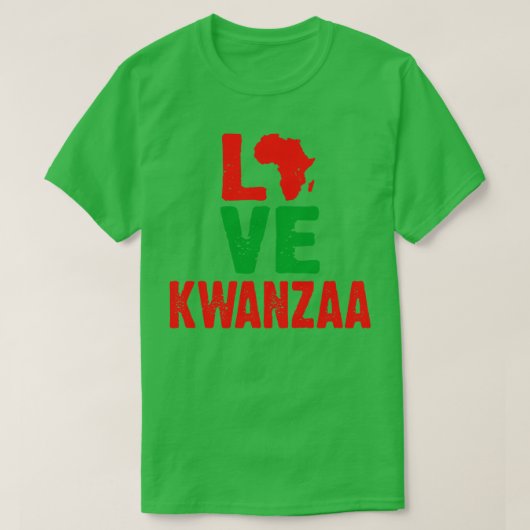 Love Kwanzaa T-shirt (Design voorkant)