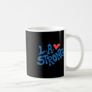 Love La Heart Los Angeles Sterk Ondersteunend Koffiemok