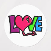 Love labels (Design 1)