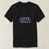 LOVE Labrador DOG T-shirt (Design voorkant)