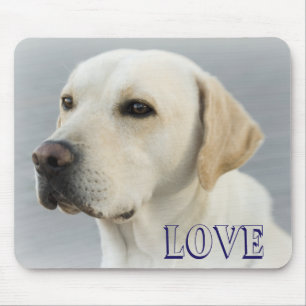 Love Labrador Retriever Puppy Dog Mousepad Muismat
