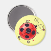Love Ladybug Magnet (Voorkant / Achterkant)