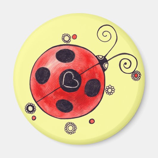 Love Ladybug Magnet (Voorkant)