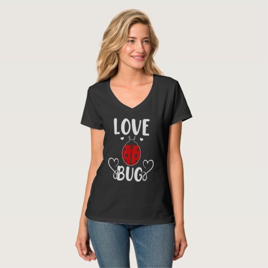 Love Ladybug T-shirt (Voorkant volledig)