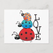 Love Ladybugs Briefkaart (Voorkant)