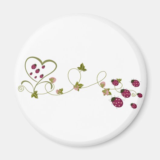 Love Ladybugs Magneet (Voorkant)