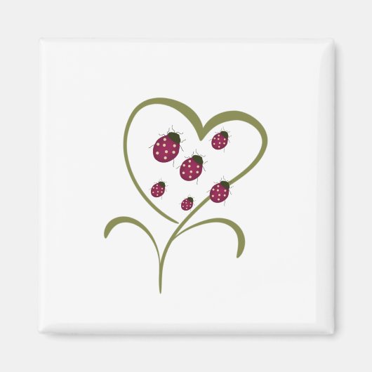Love Ladybugs Magneet (Voorkant)