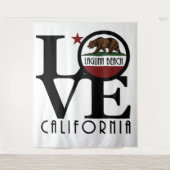 LOVE Laguna Beach Wandkleed (Voorkant)