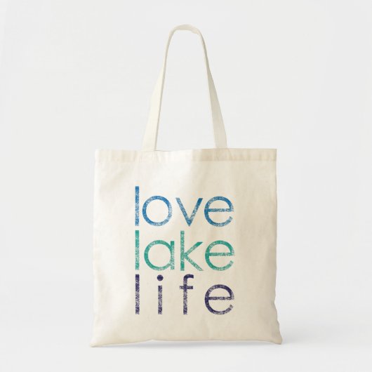Love Lake Life Tote Bag (Voorkant)
