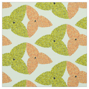 Love Lambs Eat Leaves Craft Fabric Stof